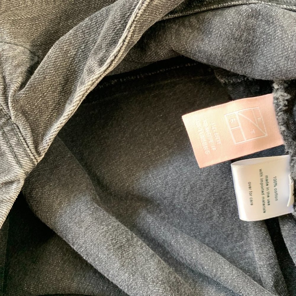 Rachel Comey Holt denim black mini dress - Picture 3 of 8